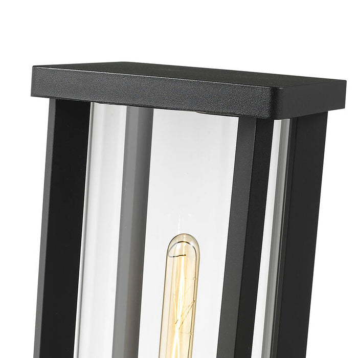 Z-Lite Glenwood Black Outdoor Post Mount Fixture 586PHBS-BK - Outdoor Post Mount Fixtures