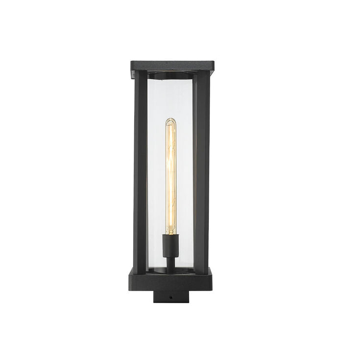 Z-Lite Glenwood Black Outdoor Post Mount Fixture 586PHBS-BK - Outdoor Post Mount Fixtures