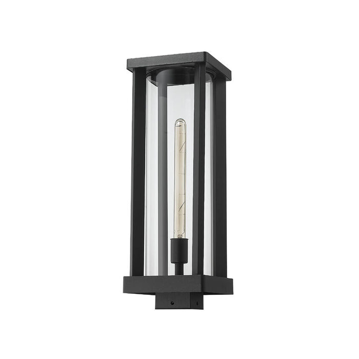 Z-Lite Glenwood Black Outdoor Post Mount Fixture 586PHBS-BK - Outdoor Post Mount Fixtures