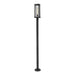 Z-Lite Glenwood Black Outdoor Post Mounted Fixture 586PHBR-567P-BK | theLightShop