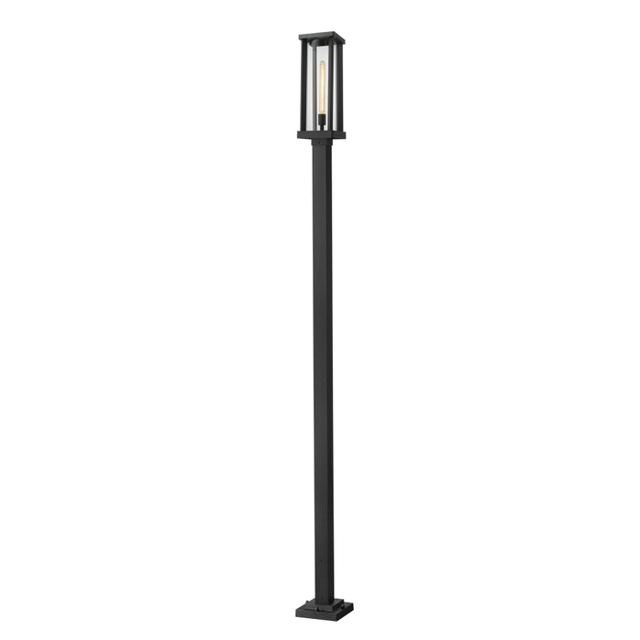 Z-Lite Glenwood Black Outdoor Post Mounted Fixture 586PHBS-536P-BK | theLightShop