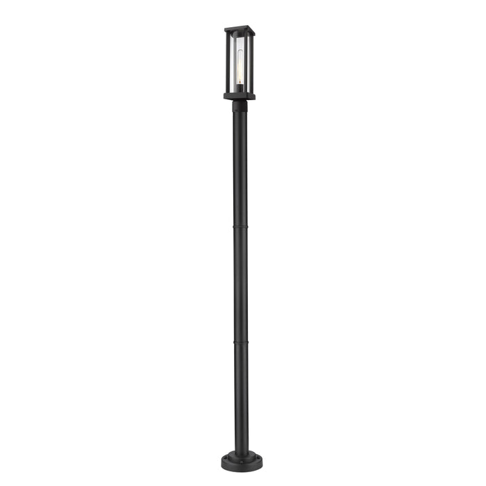 Z-Lite Glenwood Black Outdoor Post Mounted Fixture 586PHMR-567P-BK | theLightShop
