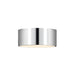 Z-Lite Harley Chrome 2 Light Flushmount 2302F2-CH | theLightShop