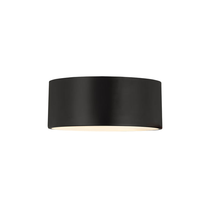 Z-Lite Harley Matte Black 2 Light Flushmount 2302F2-MB | theLightShop