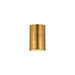 Z-Lite Harley Rubbed Brass 1 Light Flushmount 2302F1-RB | theLightShop
