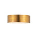 Z-Lite Harley Rubbed Brass 3 Light Flushmount 2302F3-RB | theLightShop