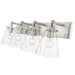Z-Lite Harper Brushed Nickel Vanity 483-4V-BN | theLightShop
