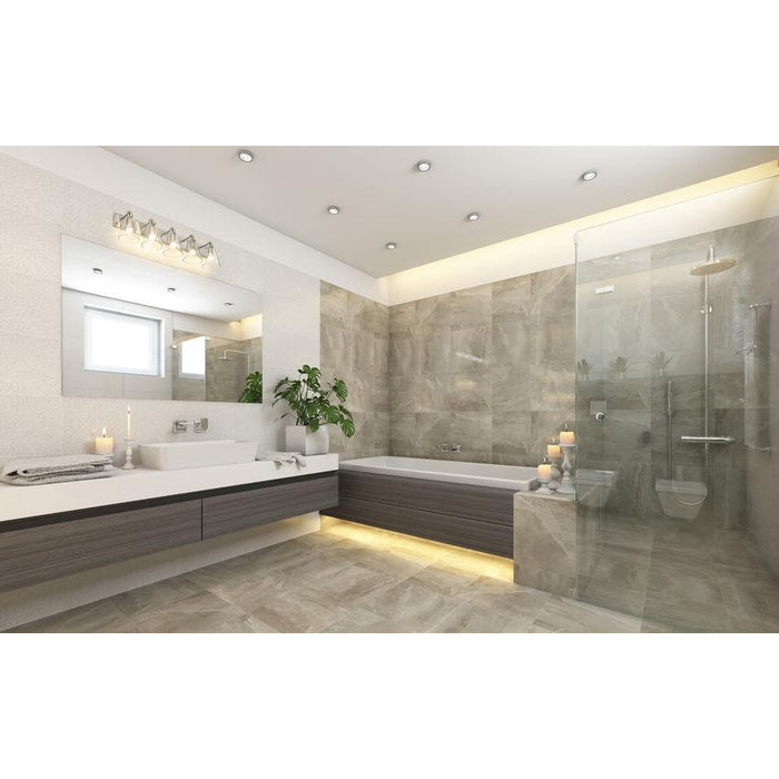 Z-Lite Harper Brushed Nickel Vanity 483-5V-BN | theLightShop