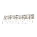 Z-Lite Harper Brushed Nickel Vanity 483-5V-BN | theLightShop