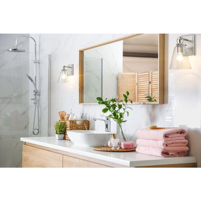 Z-Lite Harper Brushed Nickel Wall Sconce 483-1S-BN | theLightShop
