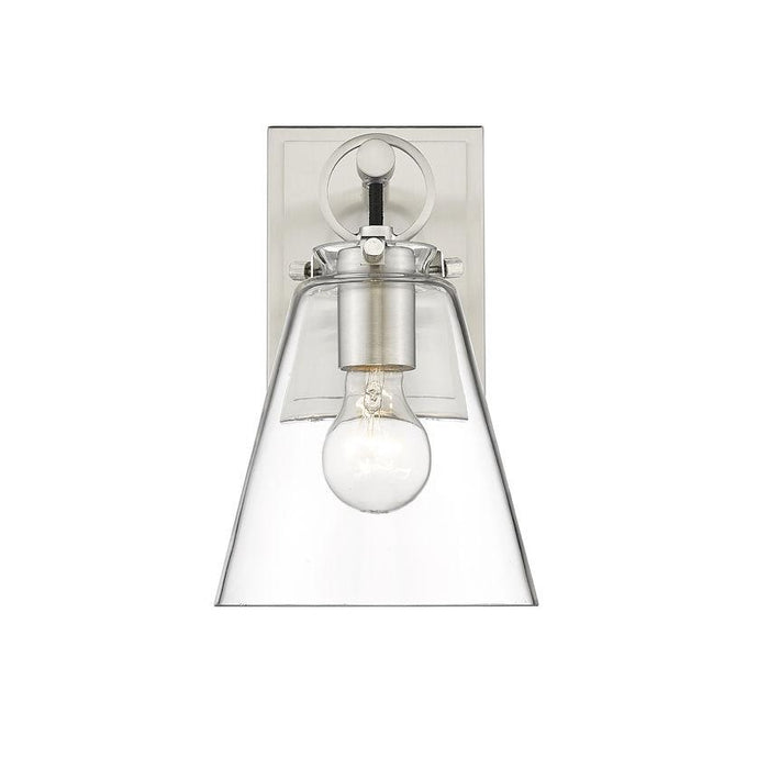 Z-Lite Harper Brushed Nickel Wall Sconce 483-1S-BN | theLightShop
