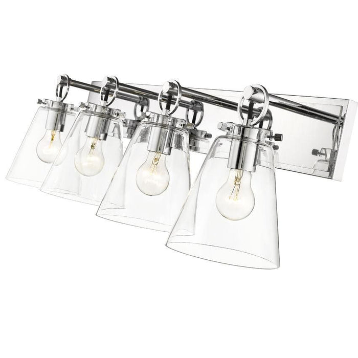 Z-Lite Harper Chrome Vanity 483-4V-CH | theLightShop