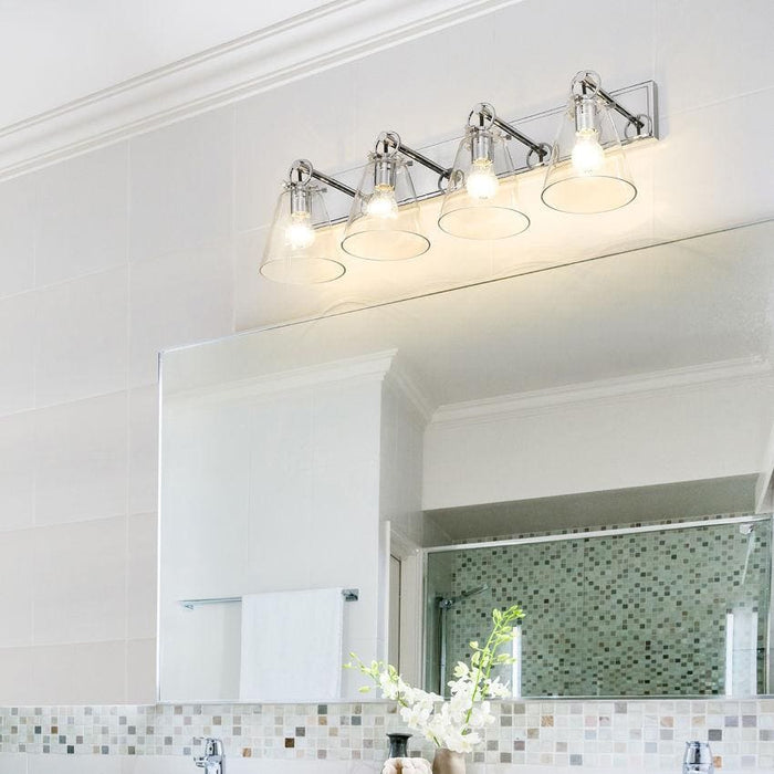 Z-Lite Harper Chrome Vanity 483-4V-CH | theLightShop