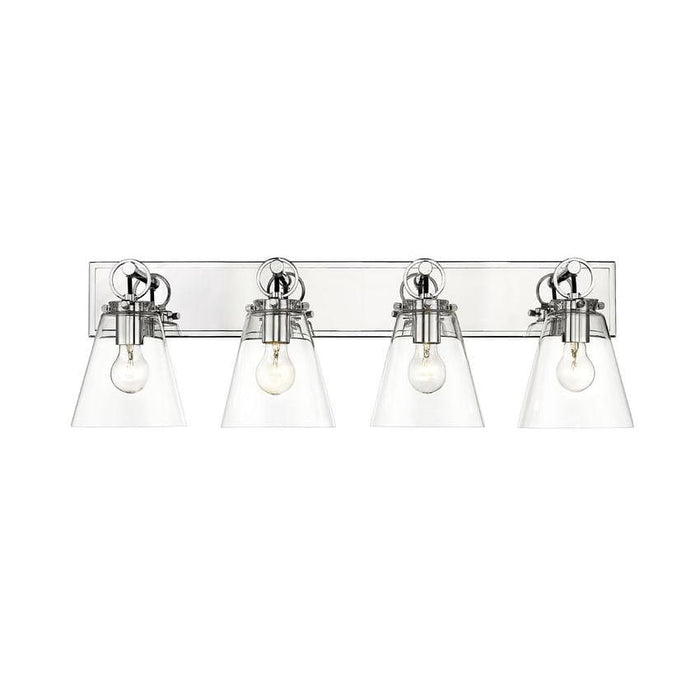 Z-Lite Harper Chrome Vanity 483-4V-CH | theLightShop