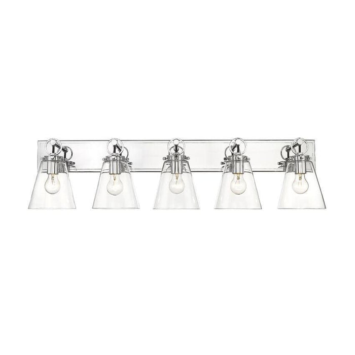 Z-Lite Harper Chrome Vanity 483-5V-CH | theLightShop