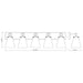 Z-Lite Harper Chrome Vanity 483-5V-CH | theLightShop
