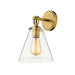 Z-Lite Harper Rubbed Brass Wall Sconce 806-1S-RB | theLightShop