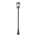 Z-Lite Hartwell 4 Light Outdoor Post Mounted Fixture (Coastal) - Sand Black