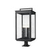 Z-Lite Hartwell 6 Light Outdoor Pier Mounted Fixture - Sand Black