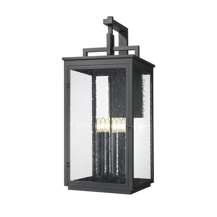 Z-Lite Hartwell 6 Light Outdoor Wall Light - Sand Black