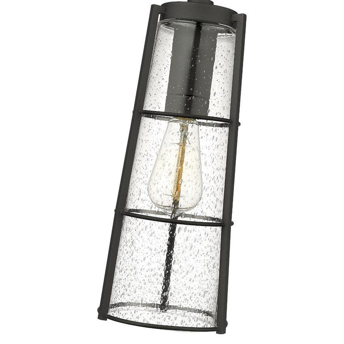 Z-Lite Helix Black Outdoor Chain Mount Ceiling Fixture 591CHB-BK | theLightShop