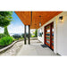 Z-Lite Helix Black Outdoor Chain Mount Ceiling Fixture 591CHM-BK | theLightShop