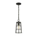 Z-Lite Helix Black Outdoor Chain Mount Ceiling Fixture 591CHM-BK | theLightShop