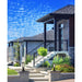 Z-Lite Helix Black Outdoor Pier Mounted Fixture 591PHM-553PM-BK | theLightShop