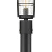 Z-Lite Helix Black Outdoor Post Mounted Fixture 591PHM-567P-BK | theLightShop
