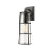 Z-Lite Helix Black Outdoor Wall Sconce 591B-BK | theLightShop