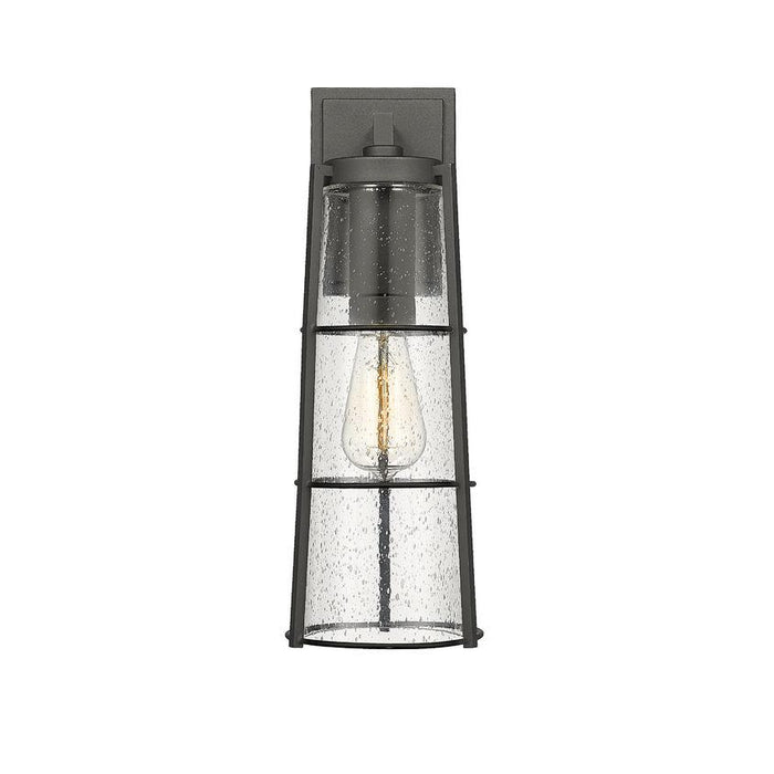 Z-Lite Helix Black Outdoor Wall Sconce 591B-BK | theLightShop