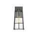 Z-Lite Helix Black Outdoor Wall Sconce 591M-BK | theLightShop