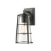 Z-Lite Helix Black Outdoor Wall Sconce 591M-BK | theLightShop