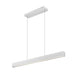 Z-Lite Hudson 1 Light LED 45’’ Linear Chandelier - Brushed Nickel