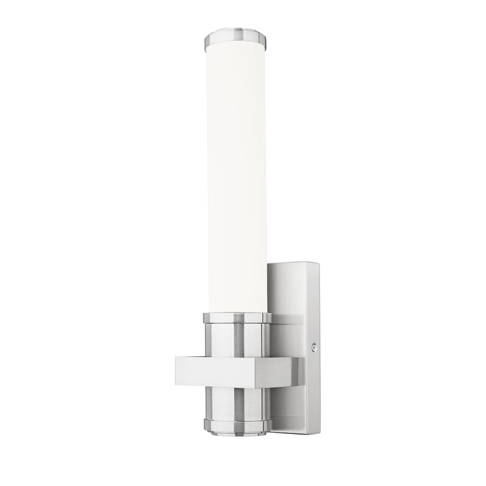 Z-Lite Idris 1 Light LED Wall Sconce - Brushed Nickel