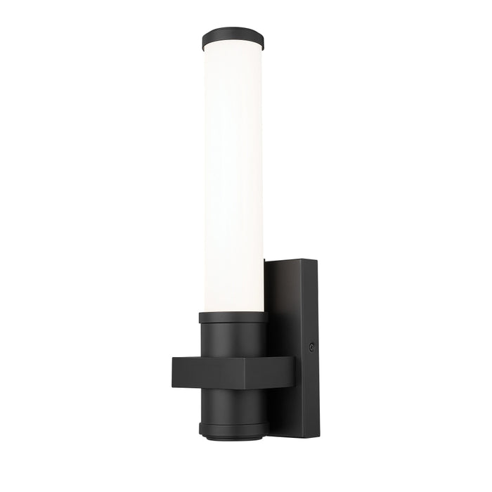 Z-Lite Idris 1 Light LED Wall Sconce - Matte Black
