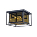 Z-Lite Infinity Misty Charcoal Flushmount 802F16-MC | theLightShop
