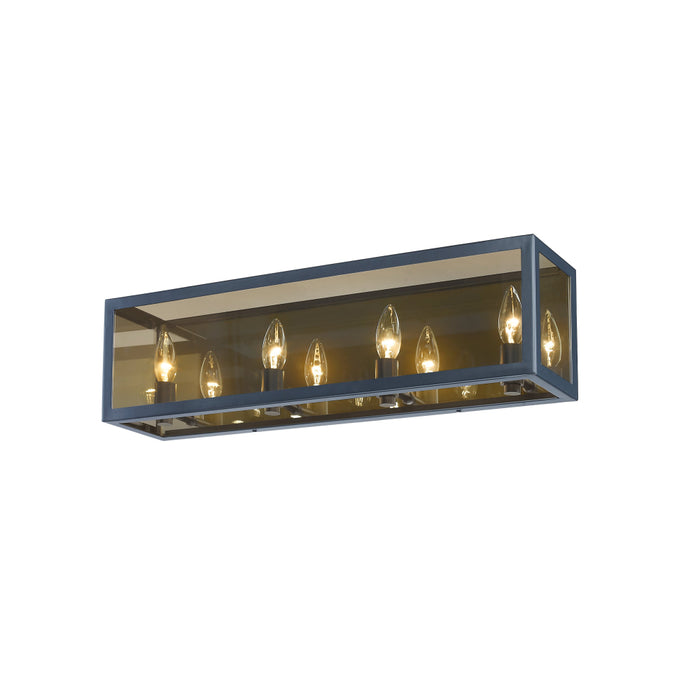 Z-Lite Infinity Misty Charcoal Vanity 802-4V-MC | theLightShop
