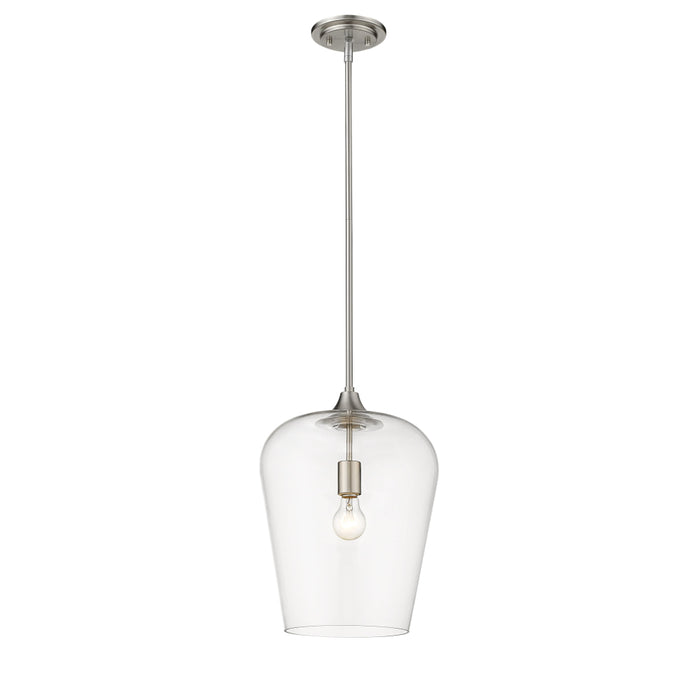 Z-Lite Joliet Brushed Nickel Pendant 473P12-BN | theLightShop