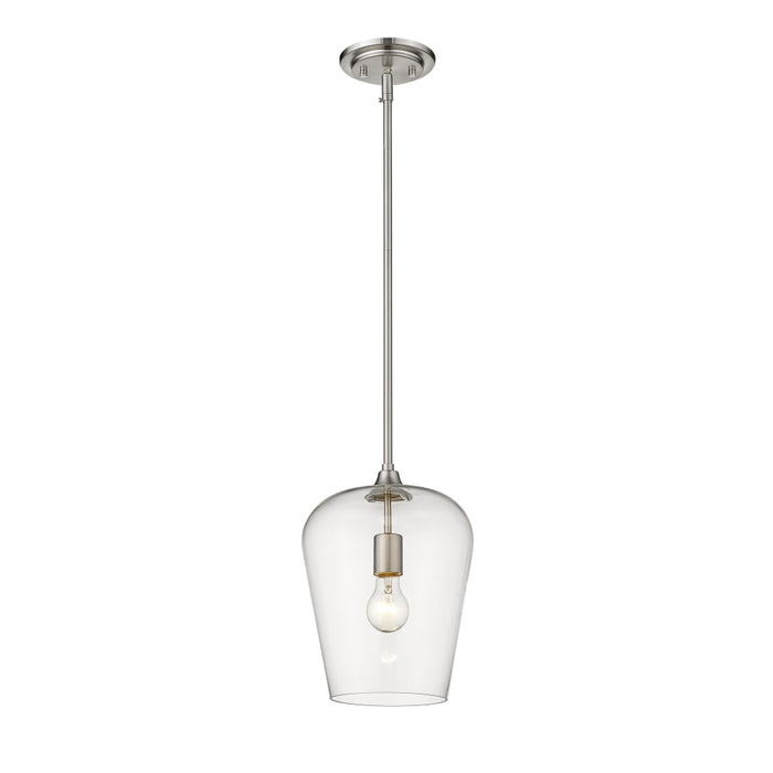 Z-Lite Joliet Brushed Nickel Pendant 473P9-BN | theLightShop