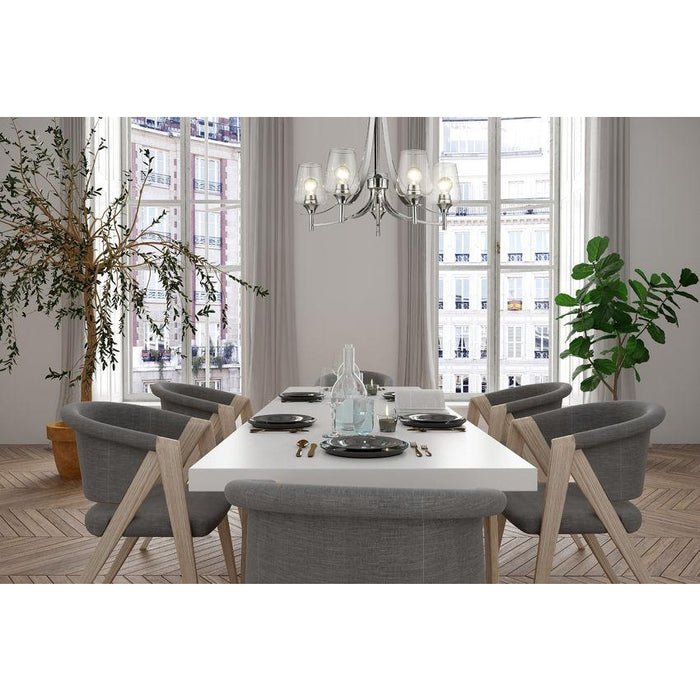Z-Lite Joliet Chrome Chandelier 473-5CH | theLightShop
