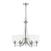 Z-Lite Joliet Chrome Chandelier 473-5CH | theLightShop