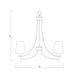 Z-Lite Joliet Chrome Chandelier 473-5CH | theLightShop