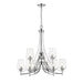 Z-Lite Joliet Chrome Chandelier 473-9CH | theLightShop