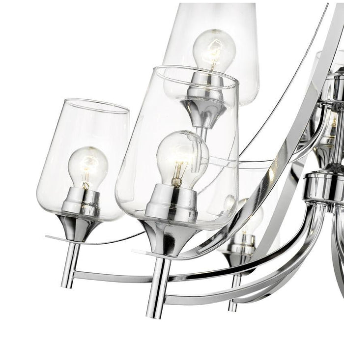 Z-Lite Joliet Chrome Chandelier 473-9CH | theLightShop