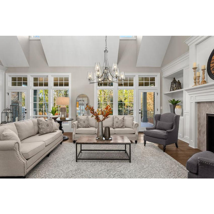 Z-Lite Joliet Chrome Chandelier 473-9CH | theLightShop