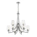 Z-Lite Joliet Chrome Chandelier 473-9CH | theLightShop