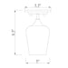 Z-Lite Joliet Chrome Flushmount 473F1-CH | theLightShop