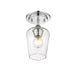 Z-Lite Joliet Chrome Flushmount 473F1-CH | theLightShop