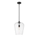 Z-Lite Joliet Matte Black Pendant 473P12-MB | theLightShop